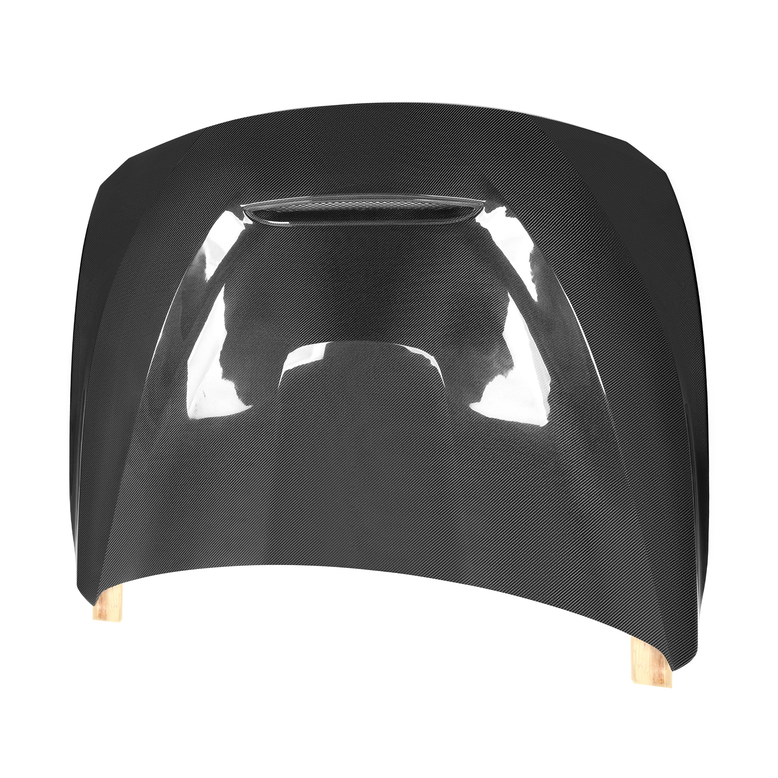 GTS Style Dual Side Carbon Fiber Front Hood Cover for  M3 F80 M4 F82 F83 2013-2019 Car Front Bonnet Hood Cover Replacement